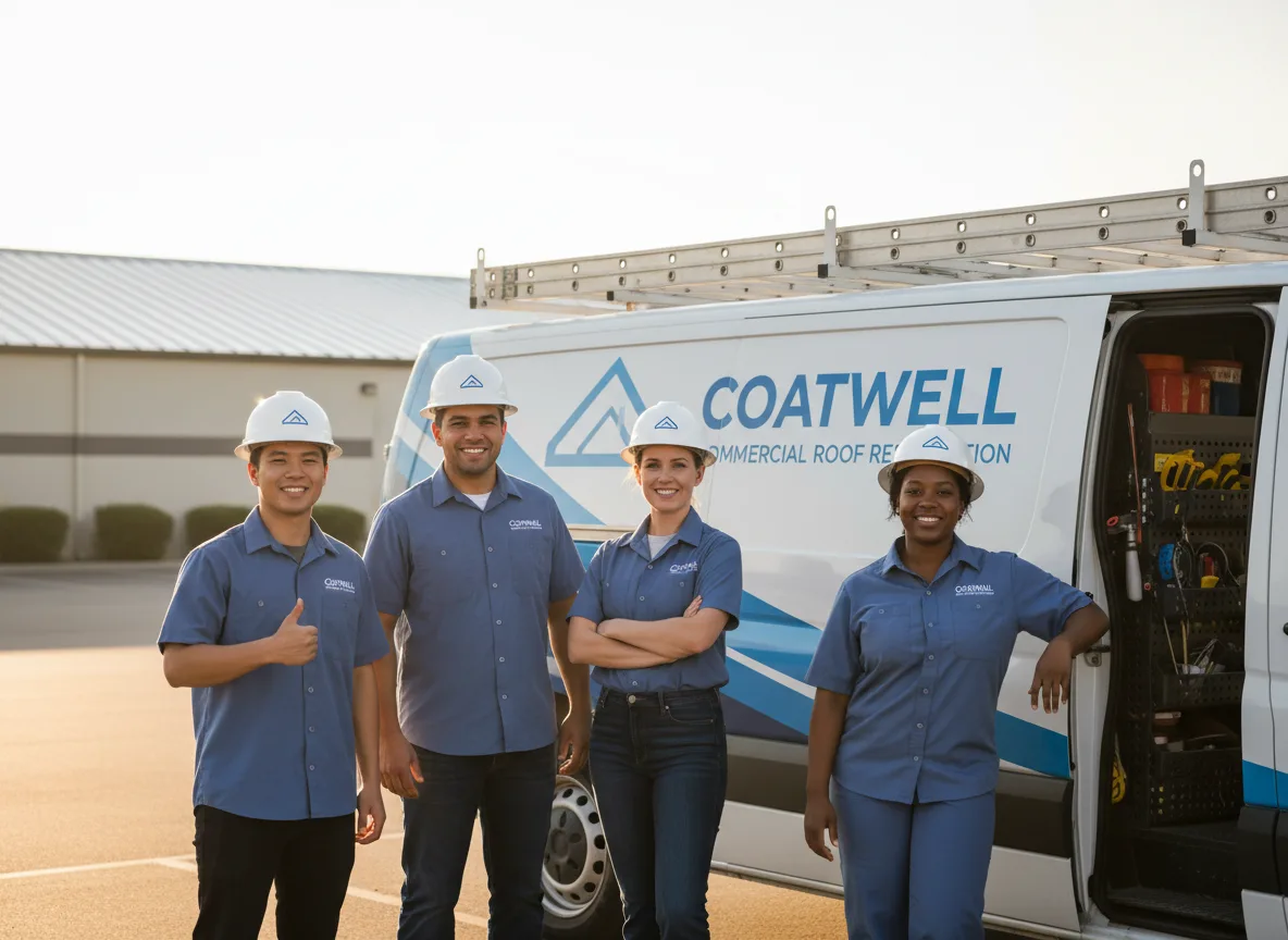 Commercial roof coating company in Lakeview, NC